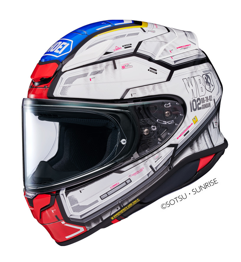 SHOEI Casco Shoei Nxr 2 Rx-78-02 Gundam Tc10