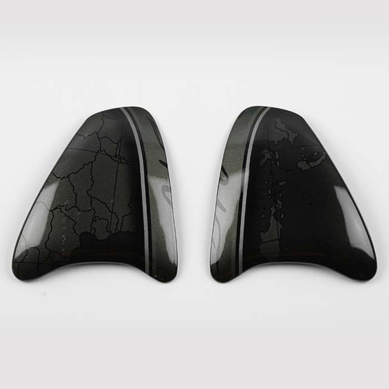 ARAI Cubiertas laterales ARAI (Sistema VAS-Z), HARADA TOUR Negro Negro