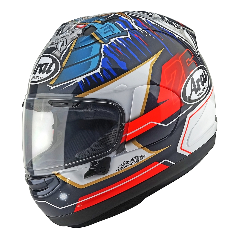 ARAI Casco ARAI RX-7V EVO - Pedrosa Shogun - Replica - L Réplica
