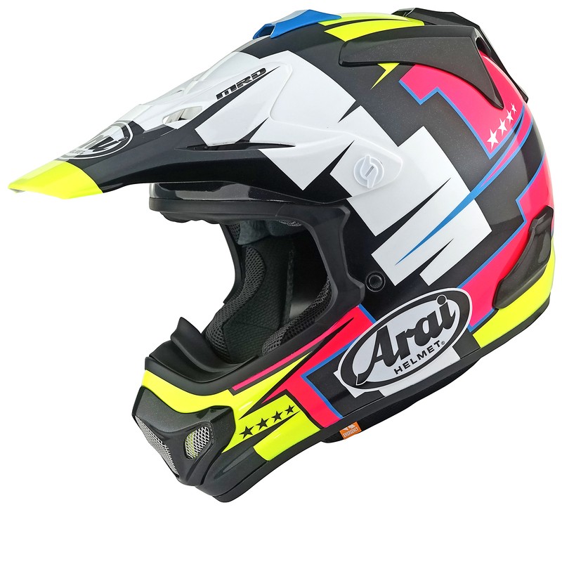 ARAI Casco ARAI MX-V EVO Battle - Amarillo - M Amarillo