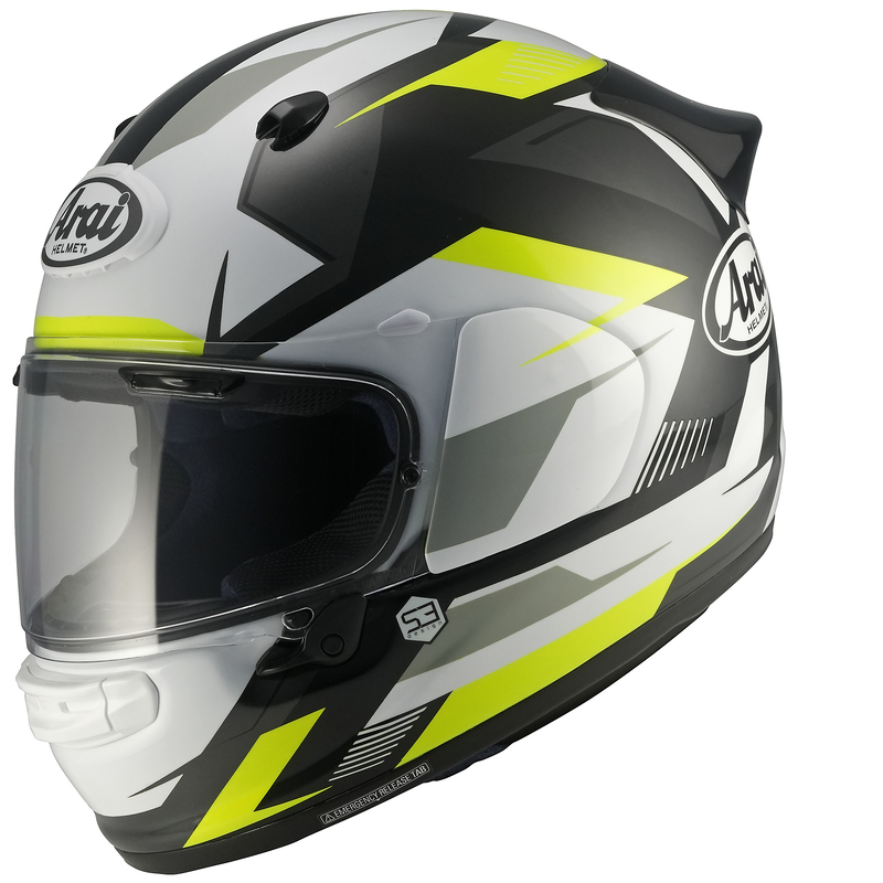 ARAI Casco ARAI Quantic Supra - Amarillo - M Amarillo & Amarillo & Blanco & Negro
