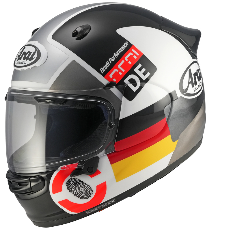 ARAI Casco ARAI Quantic Nation DE - Multicolor - L Amarillo & Blanco & Negro & Rojo & Multi