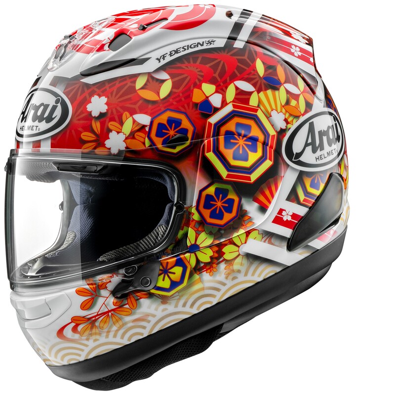 ARAI Casco ARAI RX-7V EVO Nakagami GP3 - Replica - XL Réplica