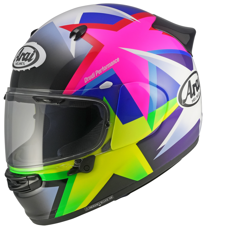 ARAI Casco ARAI Quantic Star - Multicolor - XS Amarillo & Azul & Rosa & Multi