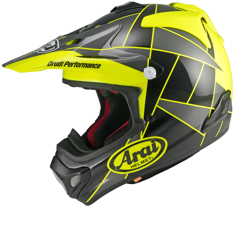 ARAI Casco ARAI MX-V EVO Peak - Amarillo - S Amarillo & Amarillo & Gris & Negro