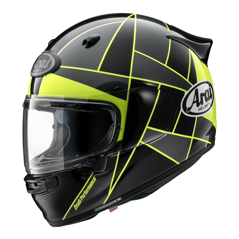 [177-0362-05] ARAI Casco ARAI Quantic - Peak Yellow - XL Amarillo & Amarillo & Negro