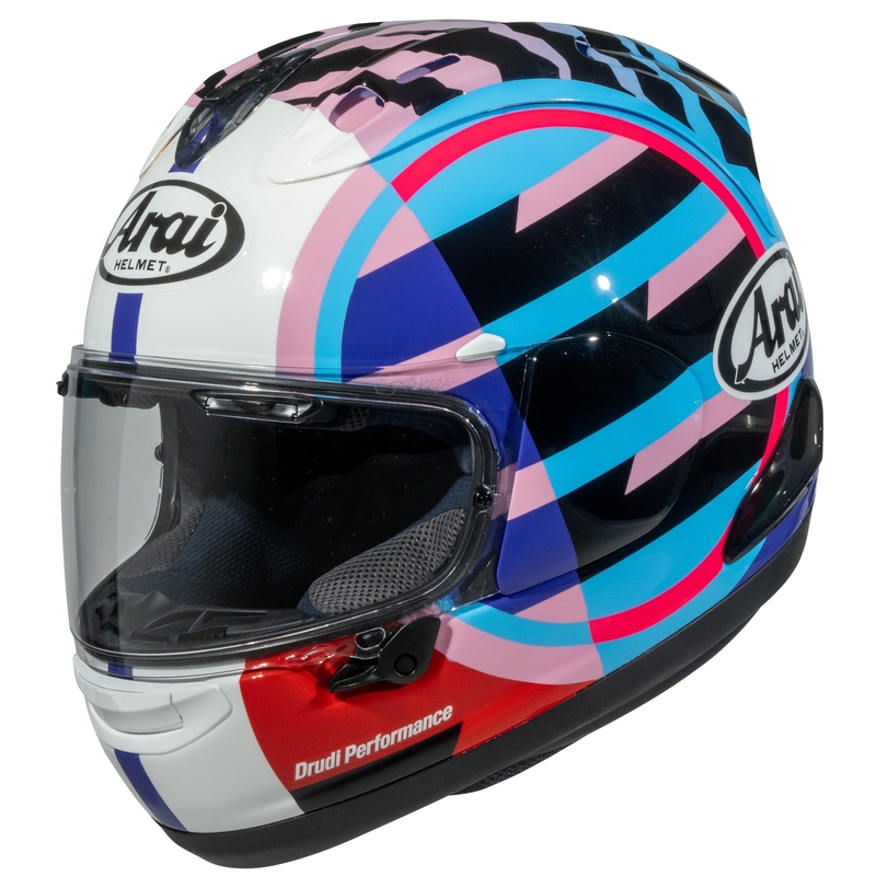 ARAI Casco ARAI RX-7V EVO - Spectre Cyan - M Turquesa