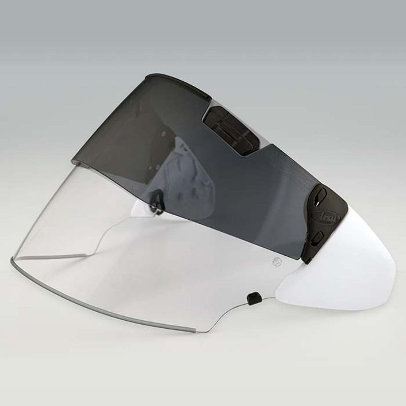 ARAI Kit ARAI Pro Shade VAS-Z (Pantalla Transparente+Visor solar), Blanco Blanco