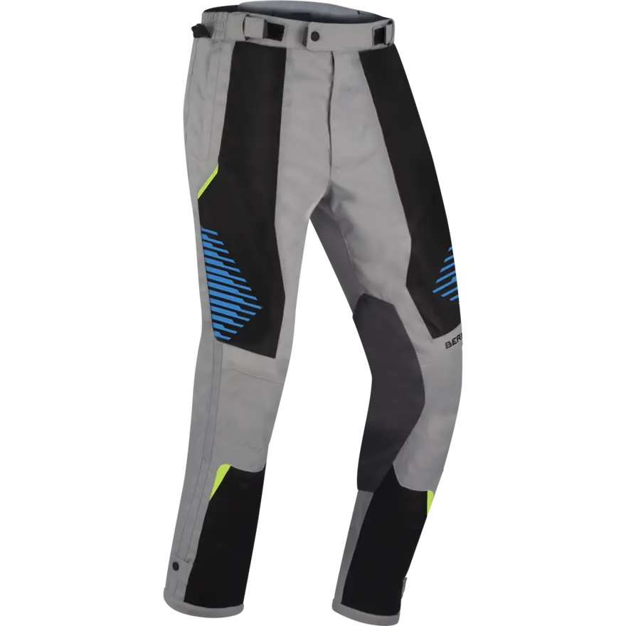 [BTP802S] Bering Trousers BAKUNDU Grey/Black/Blue (S)