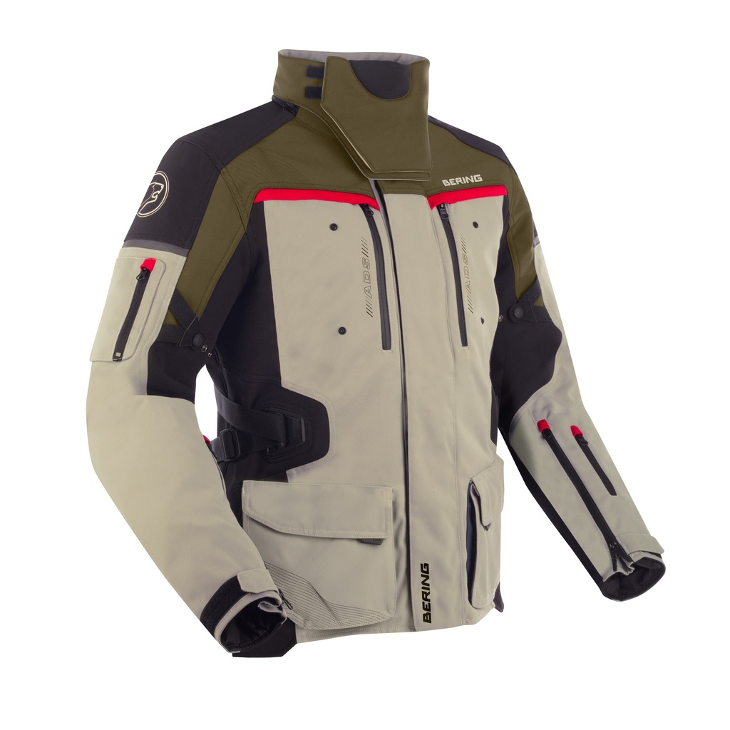 Chaqueta Bering Freeway Beige/Negro