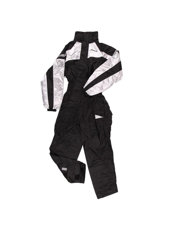 [PLC078XS] Traje Bering Iwaki Negro/Plata (XS)