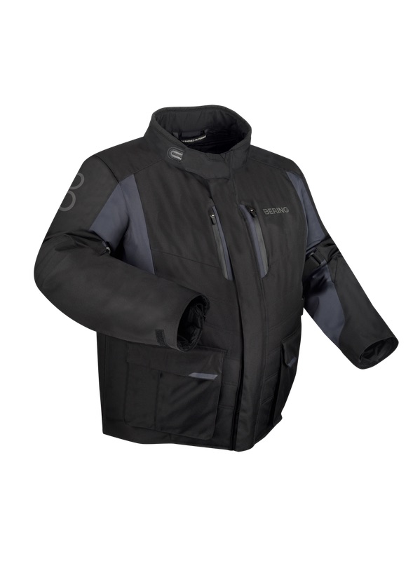 [BTV1138W4XL] Bering Jacket SIBERIA KS Black/Grey (W4XL)