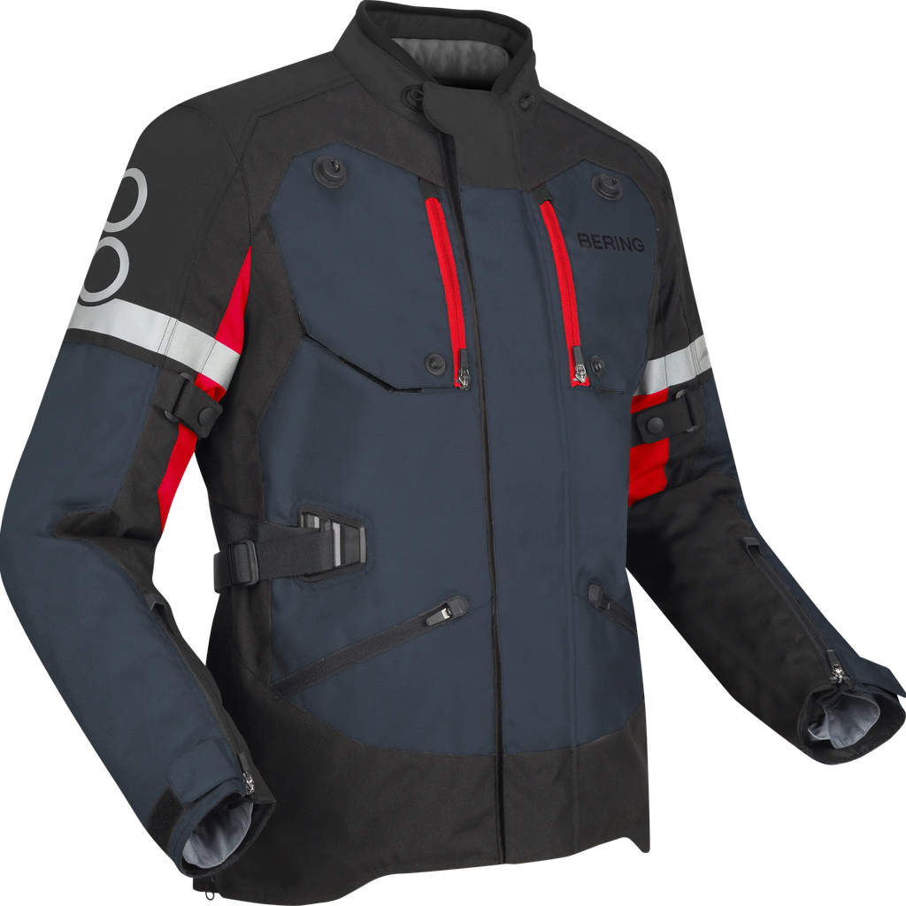 Chaqueta Bering Halifax - En 17353 Negro/Antracita/Rojo