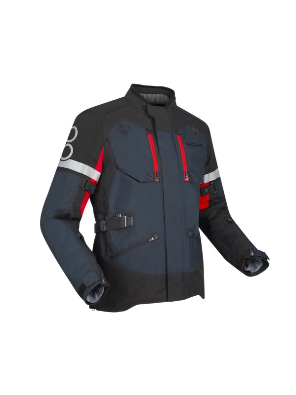 Chaqueta Bering Halifax - En 17353 Negro/Antracita/Rojo