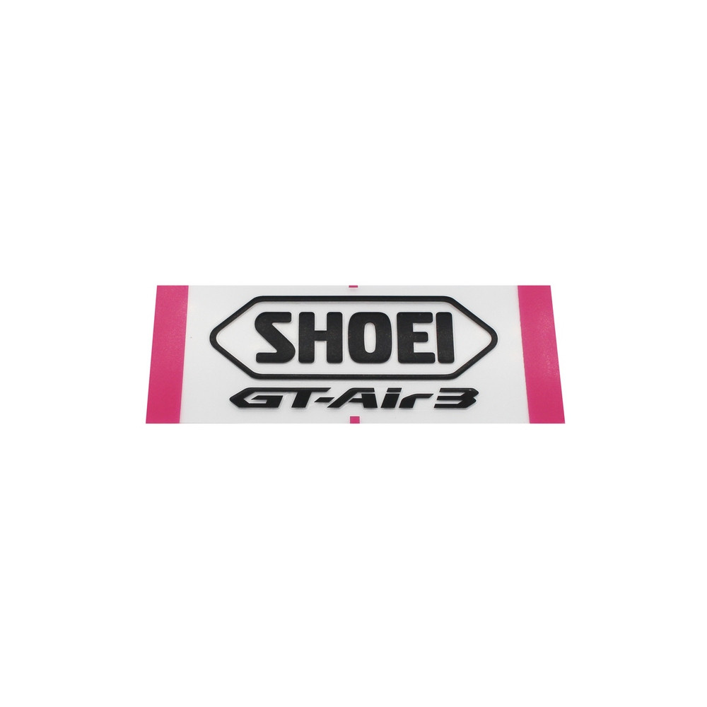 [090GT3RSTBLK] Recambio Shoei Logo Posterior Gt-air 3 Negro