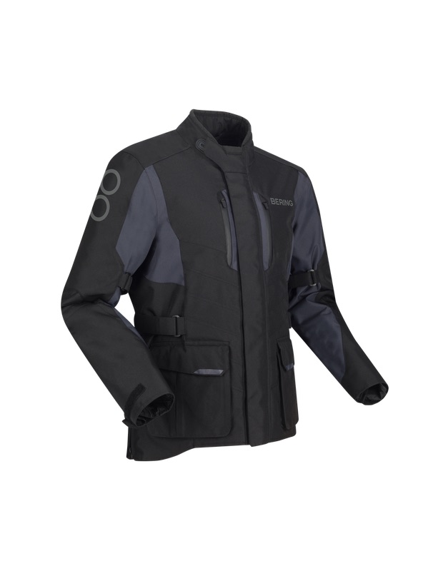 [BTV858S] Chaqueta Bering Siberia Negro/Gris (S)