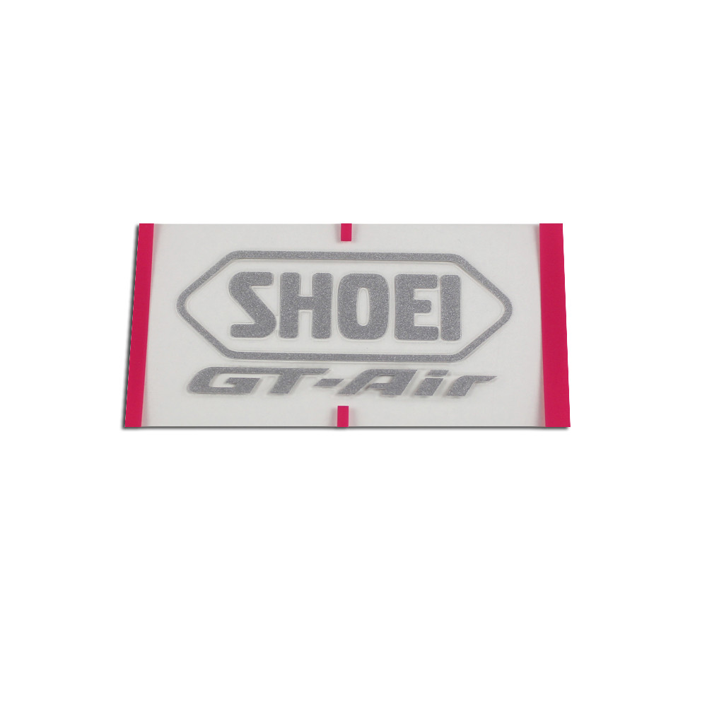 [090GTARSTSLV] Recambio Shoei Logo Posterior Gt-air Gris Plata