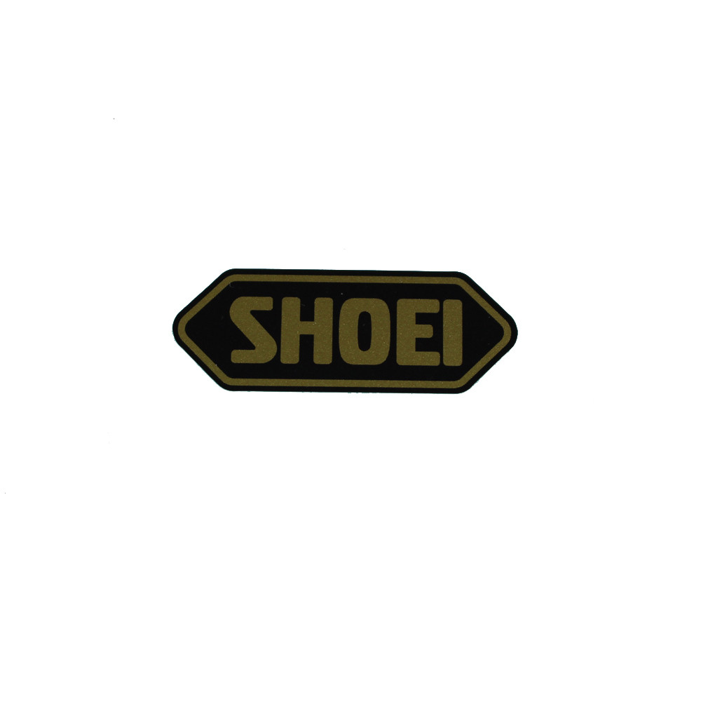 [090HL42GLD] Recambio Shoei Logo Frontal Pequeño Oro