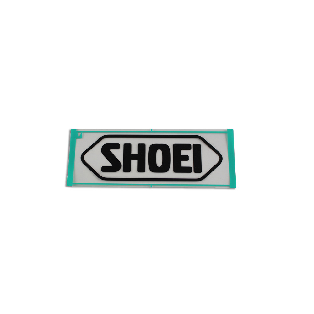 Recambio Shoei Logo Frontal 82MM RJ Platinum-r / S-20 Negro Mate