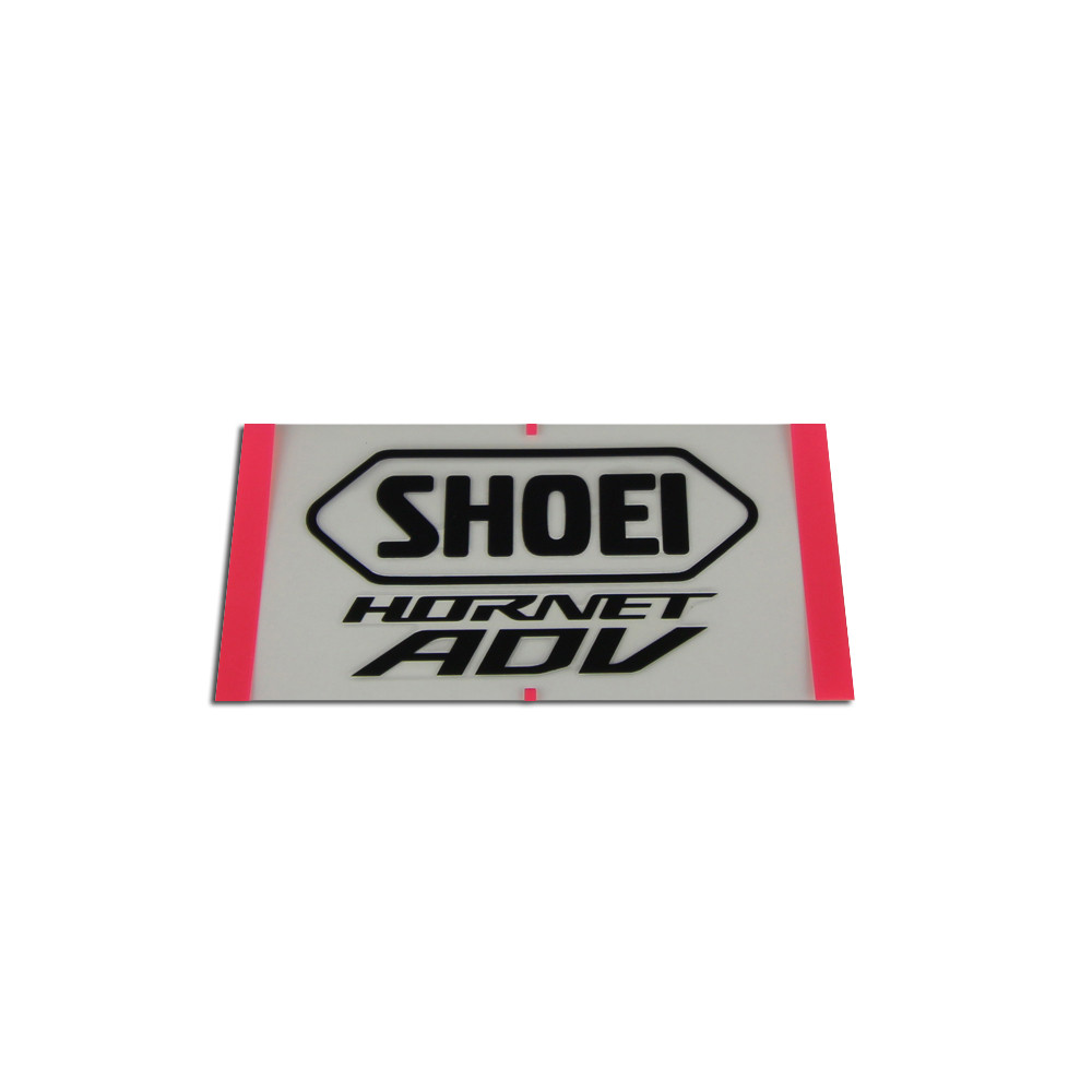 [090HTAVSTBLK] Recambio Shoei Logo Posterior Hornet Adv / 06 Negro