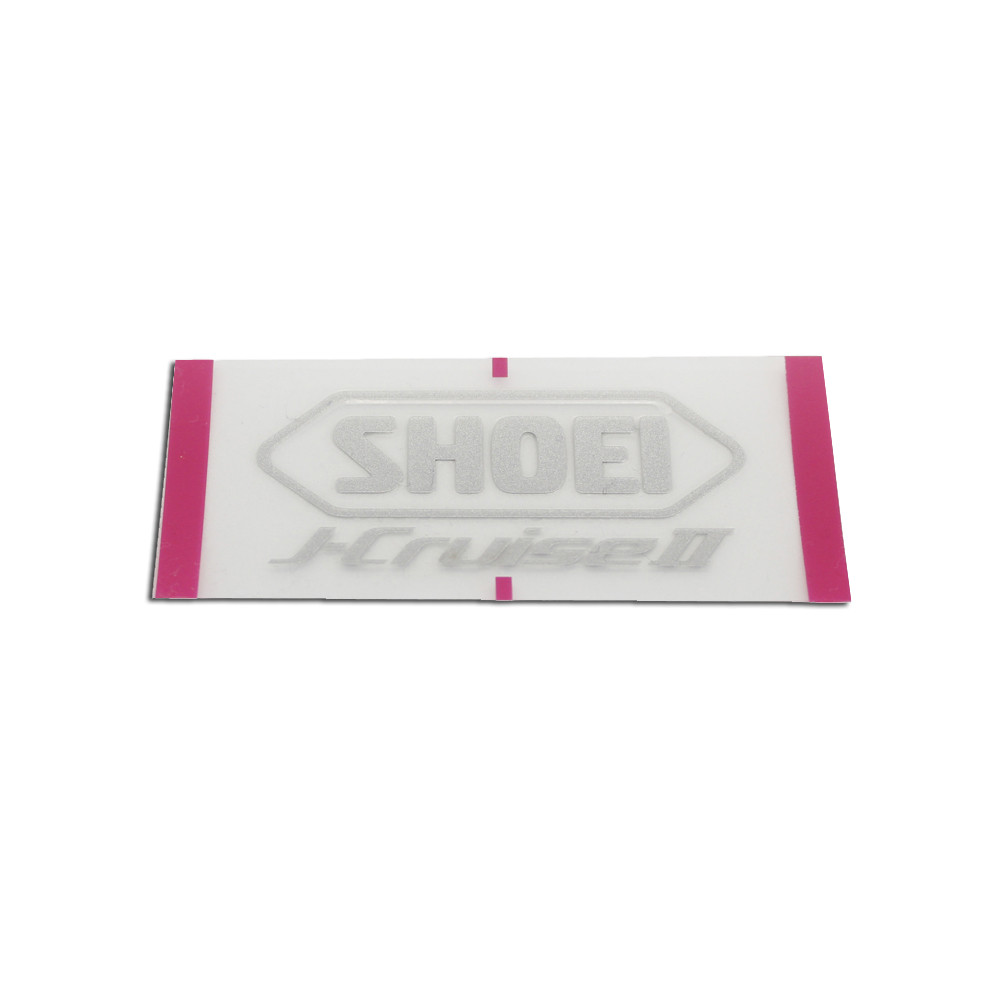 [090JC2RSTSLV] Recambio Shoei Logo Posterior J-cruise 2 Gris Plata