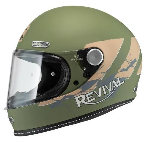 NZI Revival Footprint green & grey matt (XS)