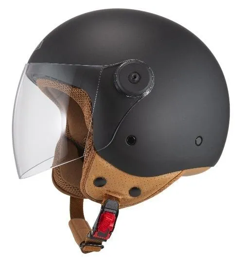 Casco Jet NZI Magma negro mate (XS)