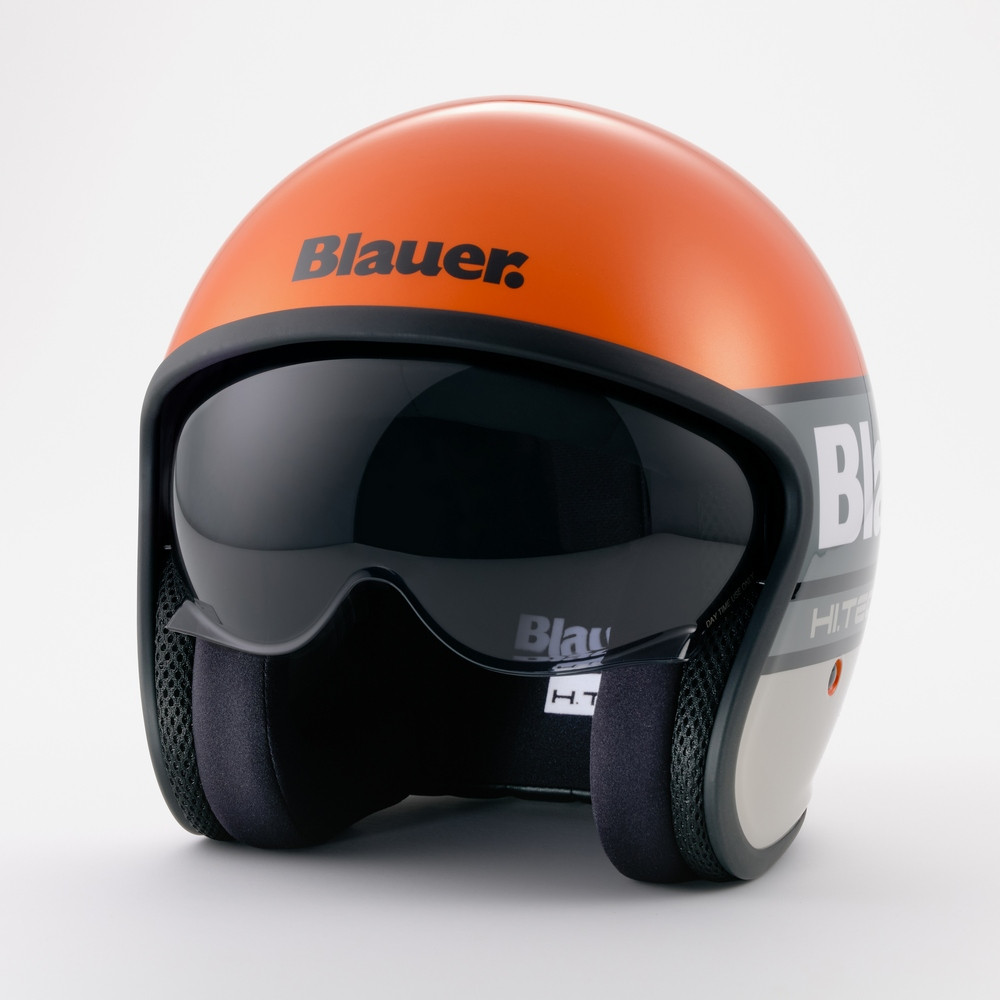 [12CBKHU01777H01H0801] Casco Jet Blauer Pilot 4.0 Naranja Gris (XS)