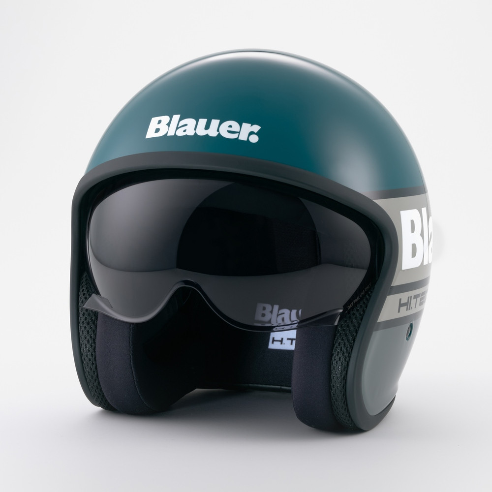 [12CBKHU01777H1H13801] Casco Jet Blauer Pilot 4.0 Azul Titanio (XS)