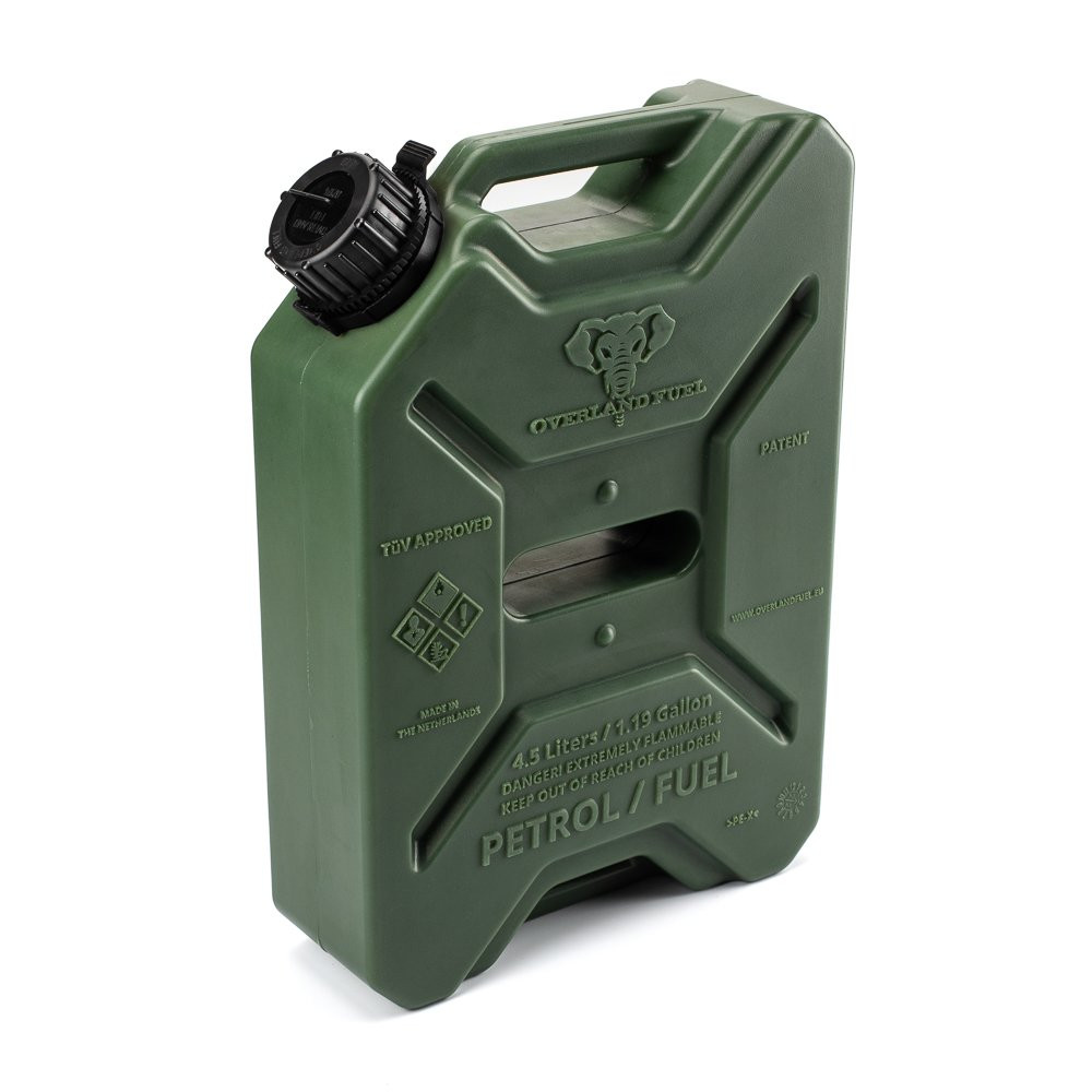 Bidón Overland Fuel para Gasolina 4.5L Verde