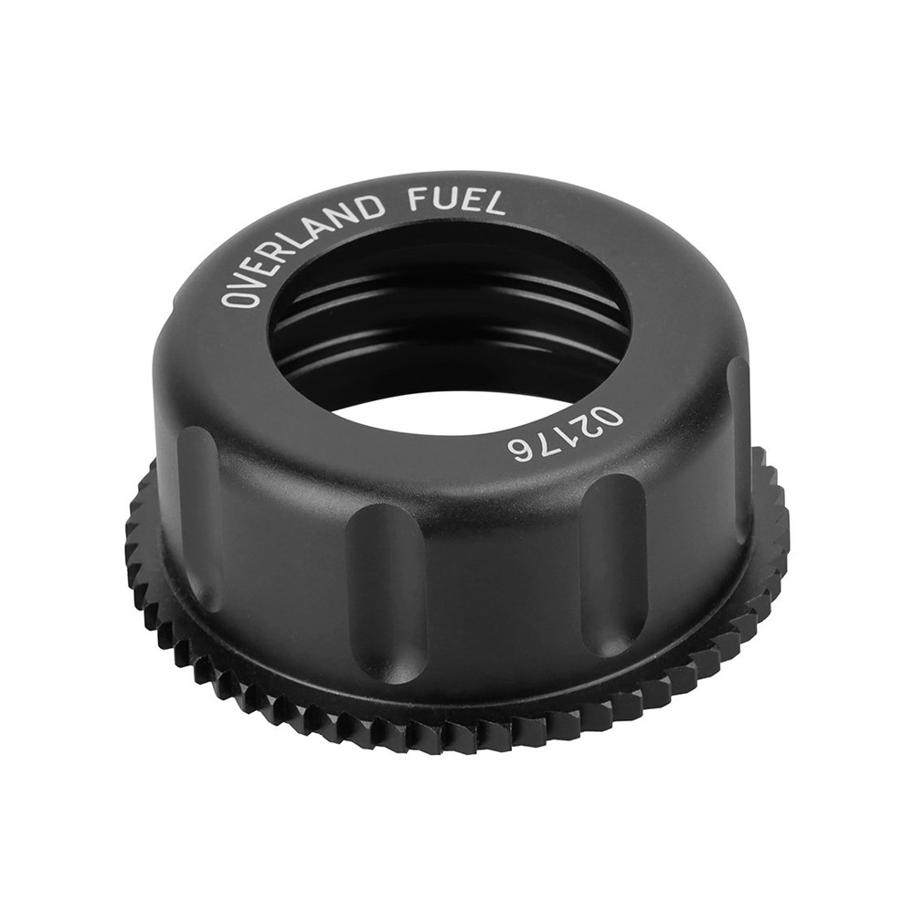 [OFP-02176-B] Tapón de Recambio Aluminio CNC para Bidón Overland Fuel Negro