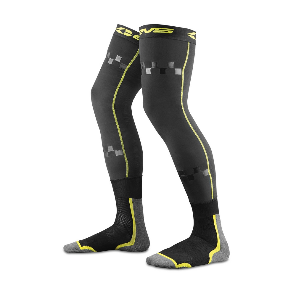 [FSNHIVIZLXL] Calcetines EVS Fusion Combo Amarillo Fluor / Negro (L/XL)