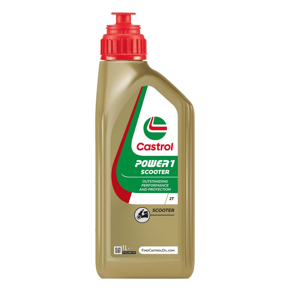[MO2T00073] Lubricante Motor Castrol POWER1 Scooter 2T 1L