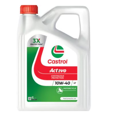 [MO4T00404] Lubricante Motor Castrol Actevo 4T 10W40 4L