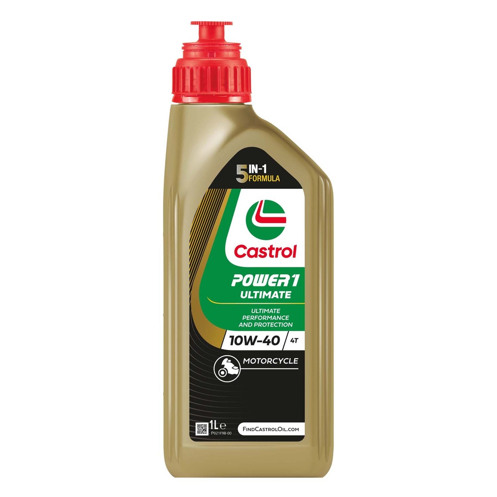 Lubricante Motor Castrol POWER1 Ultimate 4T 10W40 1L