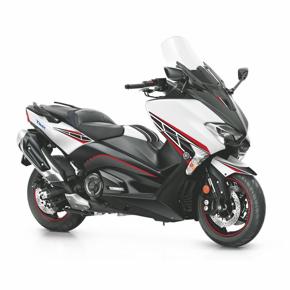 Protector Adhesivo Uniracing Yamaha T-max 530 17-19 Rojo