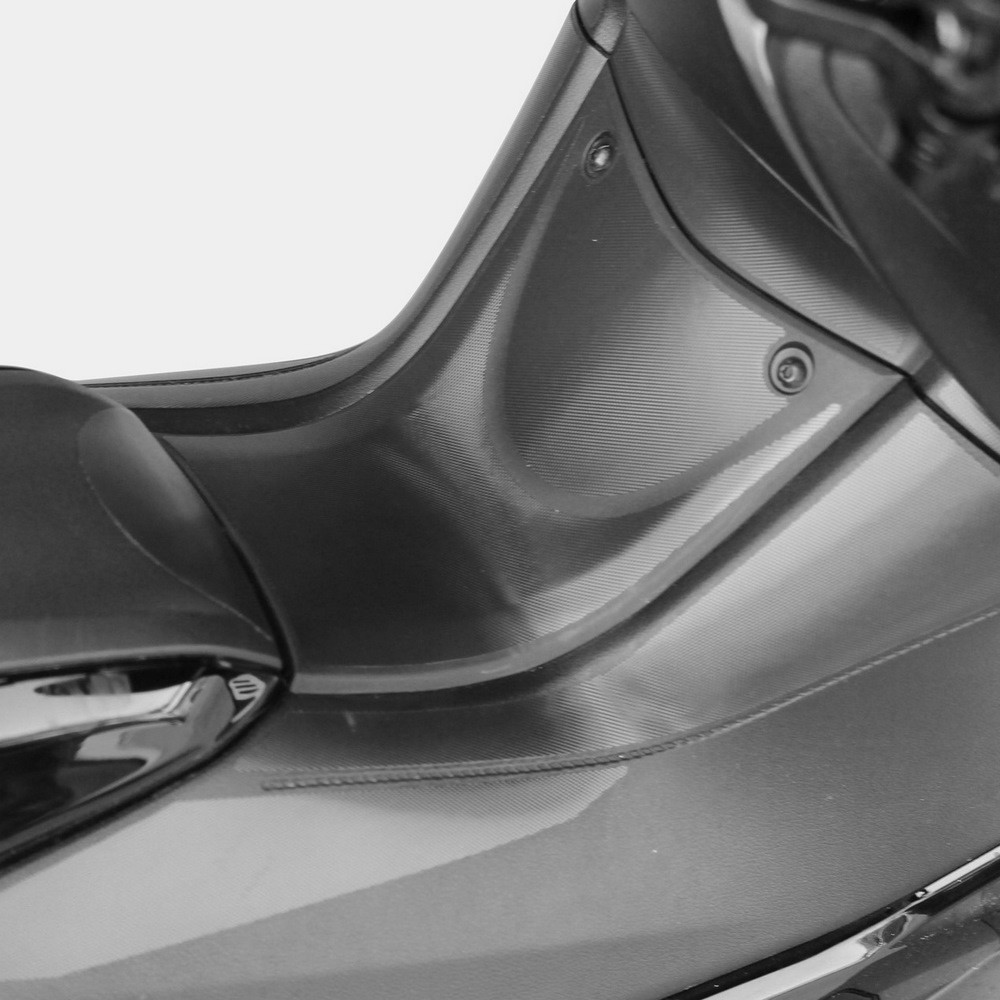 Protector Adhesivo Uniracing Puente Yamaha T-max 530 17-19 / T-max 560 20-21 Negro