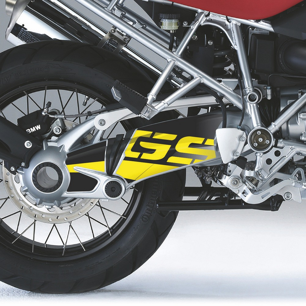Protector Adhesivo Uniracing Basculante BMW R1200GS/A 04-13 Amarillo