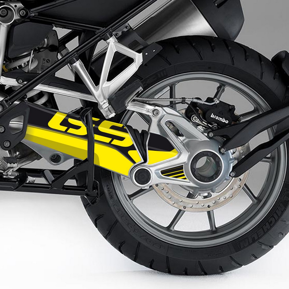 [K46602] Protector Adhesivo Uniracing Basculante BMW R1200GS/A 13-18 / R1250GS/A 19-21 Amarillo