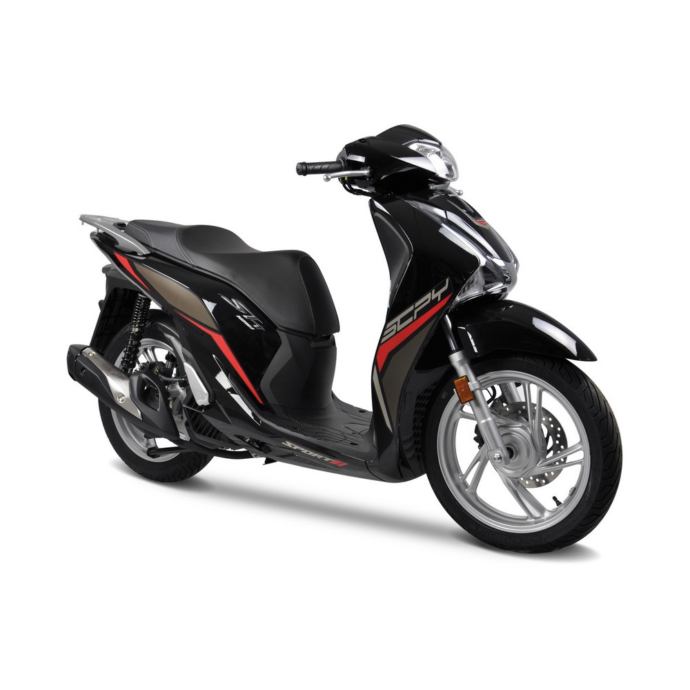 [K47412] Protector Adhesivo Uniracing Honda Sh 125 17-19 Negro
