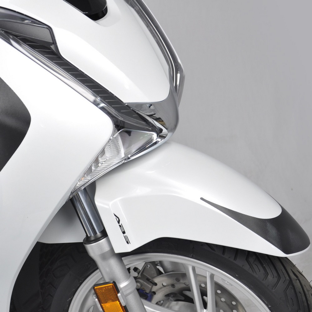 Protector Adhesivo Uniracing Frontal Honda Sh 125 17-19 Negro
