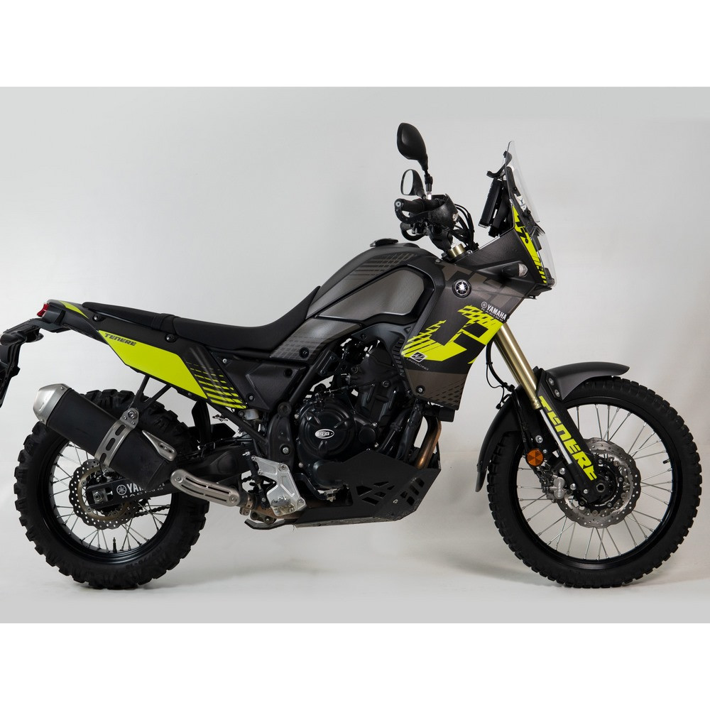 Protector Adhesivo Uniracing Yamaha Tenere 700 19-21 Adventure / Amarillo