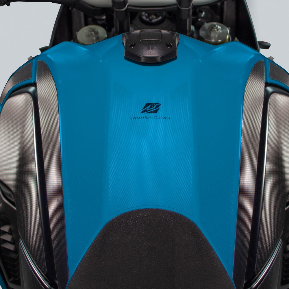 Protector Adhesivo Uniracing Depósito Yamaha Tenere 700 Rally 20-21 Negro / Transparente