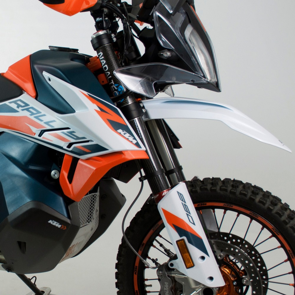 [K49549] Protector Adhesivo Uniracing Frontal KTM 890 Adventure R Rally 20-21 Transparente