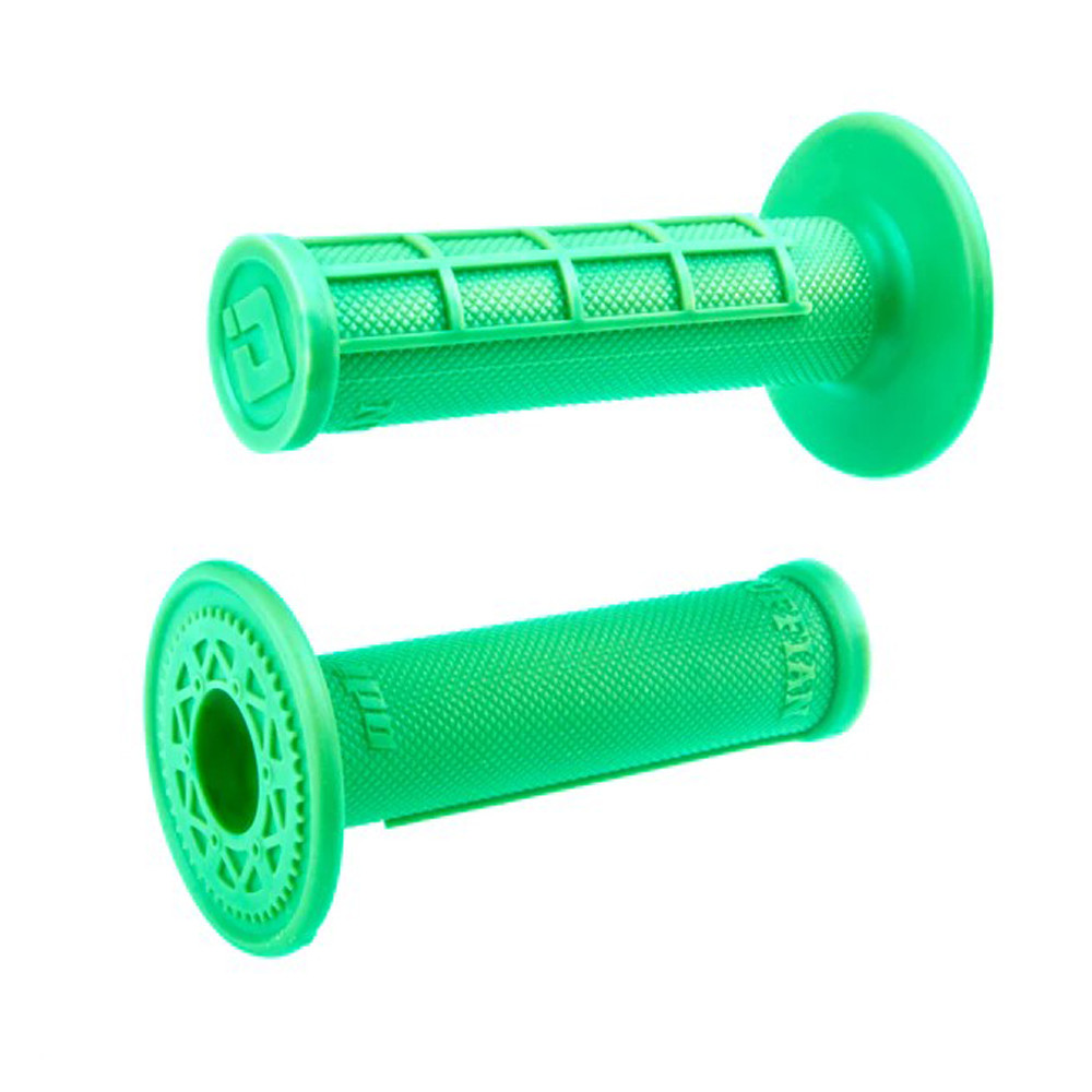 [H01RFFN] Puños ODI MX Half-Waffle Single Ply Verde Fluor