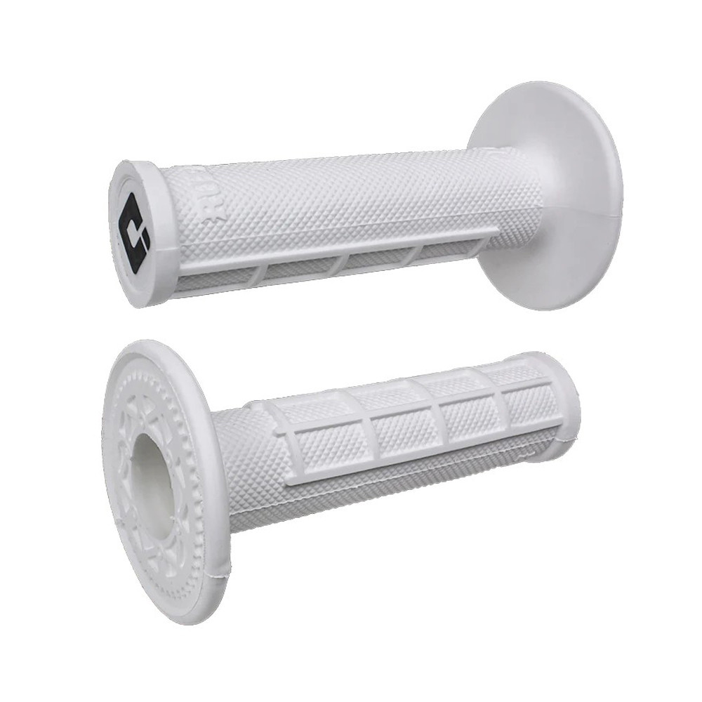 [H01RFSW] Puños ODI MX Half-Waffle Single Ply Blanco
