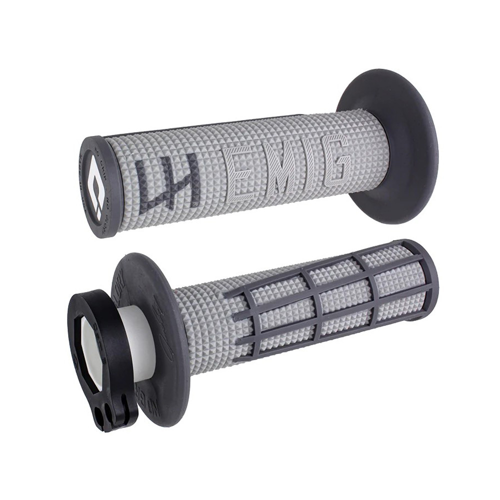 Puños ODI Emig 2.0 V2 Lock-On Gris / Grafito