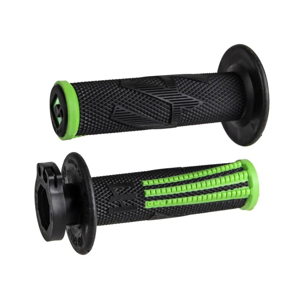 [H36EPBN] Puños ODI Emig Pro V2 Lock-On Negro / Verde