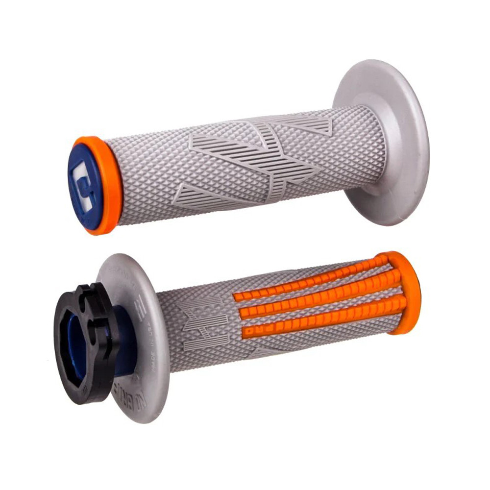 [H36EPGO] Puños ODI Emig Pro V2 Lock-On Gris / Naranja