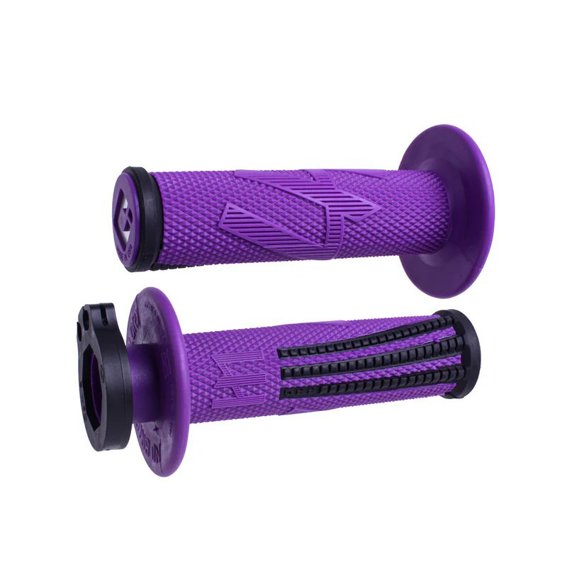 Puños ODI Emig Pro V2 Lock-On Violeta / Negro